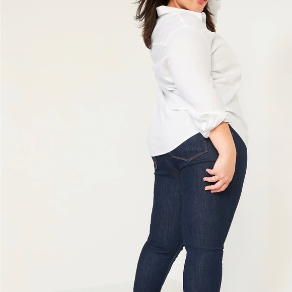 Old Navy Super-Skinny Denim Mid-Rise Jeggings - Picture 5 of 5